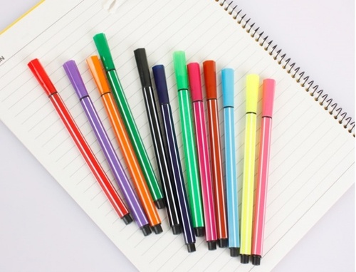 힙합 매니아 12색 싸인펜