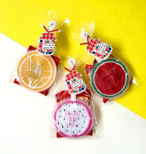 여름나기 과일부채 간식세트 유치원 어린이집 단체선물 답례품 구디백