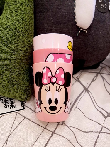 미니마우스 3P 컵 (핑크)