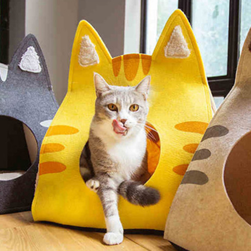 한정 고양이 텐트 하우스(접이식)